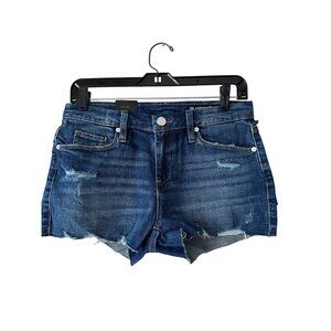 Blanknyc The Astor Womens Cut-Off Denim Shorts Size 27 Distressed Casual Beach